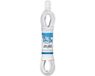 Sans marque Cœur d'acier pour corde à linge blanc - 10F00184