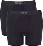 sloggi Men EVER Ease Short 2P Heren Onderbroek - Zwart - L