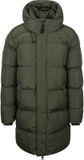 Superdry Lange Pufferjas Hooded Mosgroen - Maat XXL - Heren