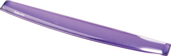 Fellowes polssteun toetsenbord crystal gel, paars