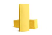 Alvotex CHIC Airlaid 50 servetten, 1/8 vouwen op stof, hoogwaardige wegwerpservetten, 32 x 40 cm, geel
