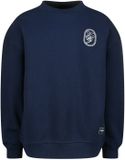 Vingino Icon-crew Jongens Sweater Lange Mouw Katoen Dark Blue Maat 104