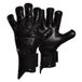 Football Masters Gants de gardien de but Invictus X Pro - Entièrement Noir, taille 9