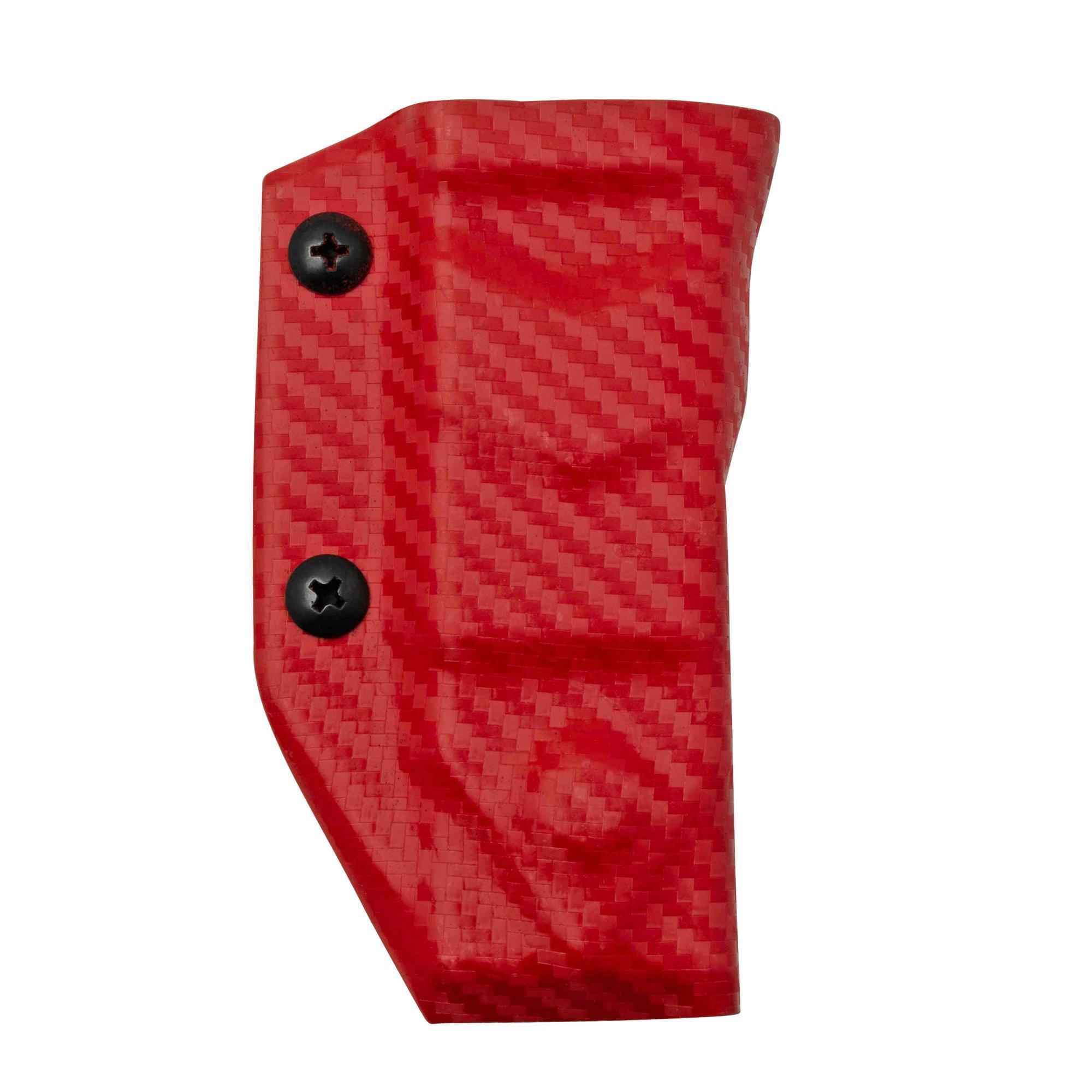 Clip & Carry Clip And Carry Kydex Sheath Gerber MP600, Carbon Fiber Red GMP600-CF-RED riemholster