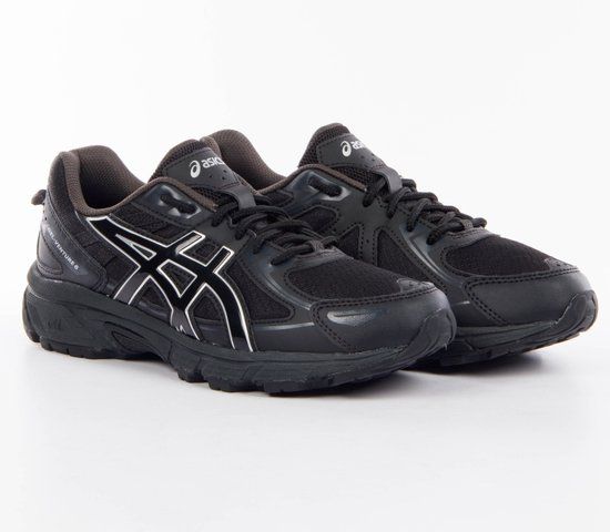 ASICS GEL-VENTURE 6 GS Sneakers Zwart/Zilver (Maat 40) - Dames