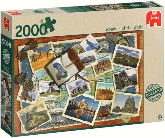 Jumbo Wonders of the World Puzzel 2000 stukjes