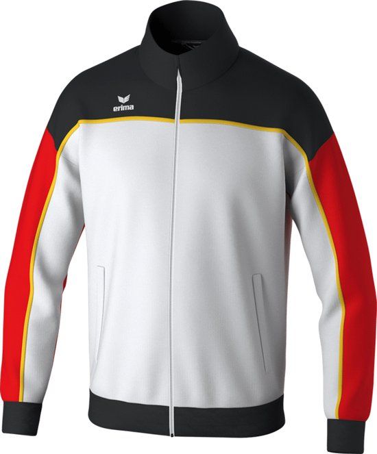 Erima Change Trainingsjack Heren - Wit / Zwart / Rood - Maat L