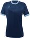 Erima Mantua Shirt Korte Mouw Dames - Faded Denim / New Navy | Maat: 34