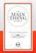 The MAIN Thing Journal: 2026 October - December