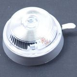 Huismerk De Binnenlamp 90mm is een grijze, transparante en witte binnenlamp met een fabrieksgarantie van 1 jaar.