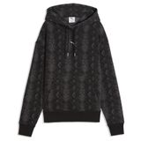 PUMA Hoodie met 'Snake Pack'-print voor Dames, Zwart, Maat L