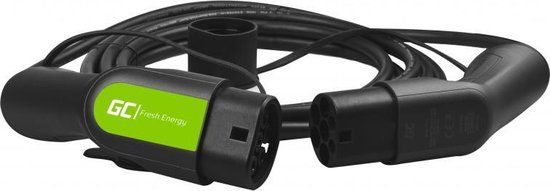 GREEN CELL EV Type 2 Laadkabel - 3,6kW 5m