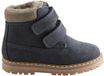 Next - Jongens - Leren thermische Thinsulate™-gevoerde werklaarzen met brede pasvorm en klittenbandsluiting (G) - Blauw
