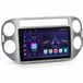 Junsun Carplay Android 15 autoradio voor VW Tiguan 5N (2007-2016), 9 inch, 4+64 GB, Wi-Fi, GPS-navigatie, Bluetooth 5.0