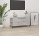 Maison Exclusive - Meuble TV aspect béton, gris, 102x44,5x50 cm, en panneau de particules