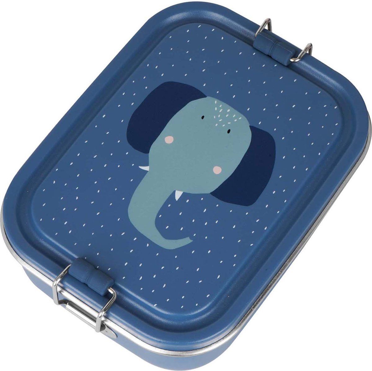 Trixie 59-214 Lunchbox, roestvrij staal, 800 milliliter, Mrs. Elephant