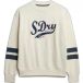 Superdry Sweatshirt Femme col rond Varsity Script