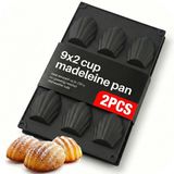 Keufens Madeleine Bakvorm Set van 2