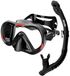 Seacsub Boss Dry Snorkelset Zwart