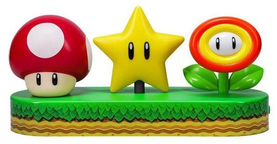 Paladone Super Mario Icons Lamp - Plastic - Veelkleurig