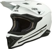O'NEAL 1SRS Solid Mat Witte Crosshelm - Helm