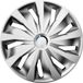 Carpoint Wieldoppenset Grip Pro 16 Inch Zilver 4 Stuks