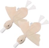 Funnies Eend Cream Knuffeldoekje Knuf 2-Pack