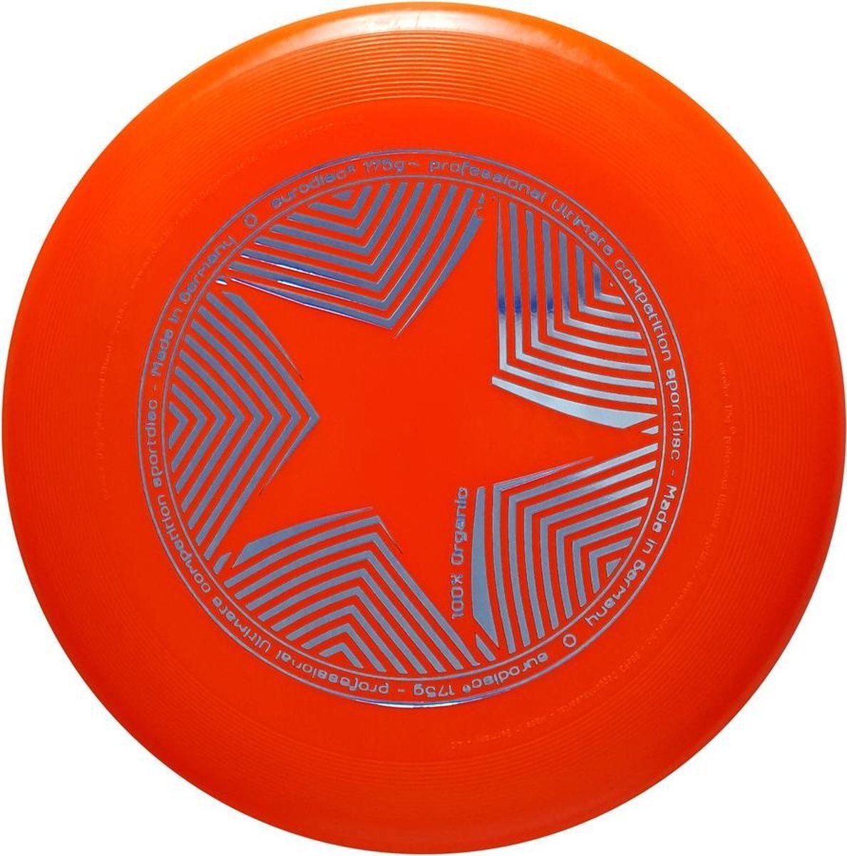 Eurodisc Frisbee Ultimate Star 27 Cm Oranje