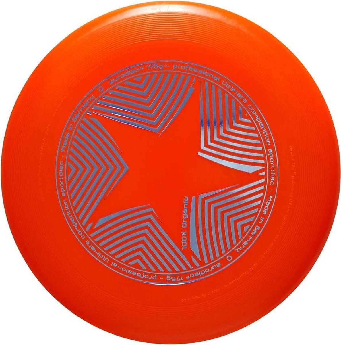 Eurodisc Frisbee Ultimate Star 27 Cm Oranje - Oranje