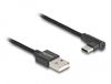 DeLOCK 80031 USB-kabel USB 2.0 2 m USB A USB C Zwart
