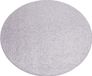 Sans marque 4x sets de table ronds/sous-verres argent avec paillettes 33 cm