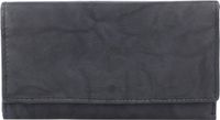 Greenburry Basic Portemonnee RFID Leer 17 cm - Dames - Horizontaal - nightblue
