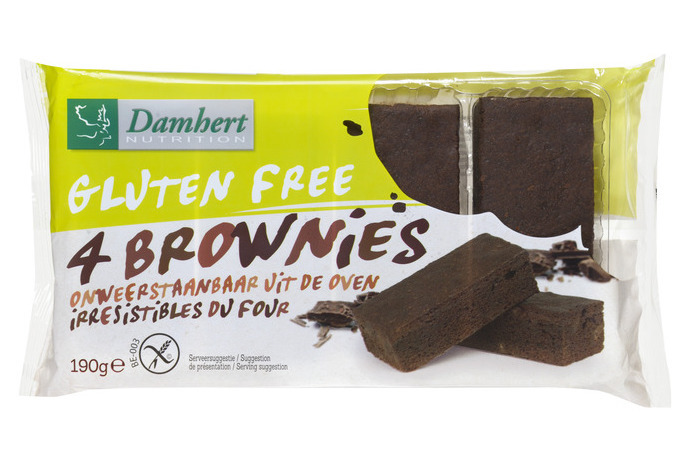 Damhert Brownies Glutenvrij