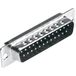 MH Connectors MHDB25-SP 2101-0180-03 Connecteur mâle D-sub 180 ° Nombre de pôles : 25 Manchon à souder 1 pièce(s)