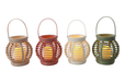 Countryfield windlicht lamp osculed s 4 assorti 16x16x16cm