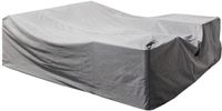 Hespéride Beschermhoes voor Tuinset Noir et blanc 175 x 175 x 90 cm Polyester