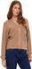 Moodo Pull femme Z-SW-4825 Café Coton Manches longues Taille L