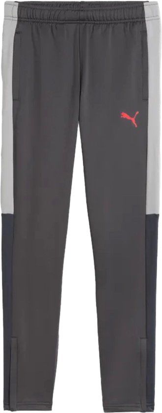 Puma IndividualLIGA Trainingsbroek Kinderen Grijs Polyester Maat 128
