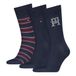 Tommy Hilfiger Herensokken Giftbox 3-Pack Navy