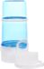 Flamingo Drinkfontein voor Vogels - Gisa - Voederfontein - Met Opstap - Blauw / Wit - 7,5x14,5x16,5cm