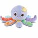 VTech Knuffel Octopus Paars Stof 20,5 x 17,6 x 11 cm