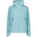 CMP Vrouwen waterdichte jas met vaste capuchon, Acqua, XS