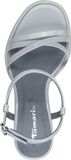 Tamaris Dames Sandalen met Hak Blauw 41
