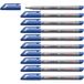 STABILO - Uitwisbare marker - OHPen universal - M-Punt 1.0 mm - 10 Stuks - Blauw