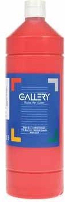 Gallery Plakkaatverf - Donkerrood - 1 l