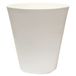 WellHome Top Garden Corsa Pot en polyéthylène, 40 x 40 cm, blanc