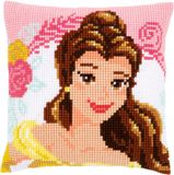 Vervaco Kruissteekkussen kit Disney Enchanted Beauty