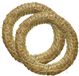 Kaemingk Couronne décorative en paille - 2x - 30 cm - Beige