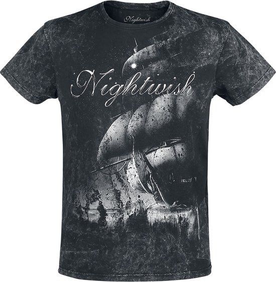 Nightwish Woe To All Heren T-shirt - Zwart - M