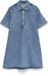 VERO MODA VMOCINA SS EMB DENIM DRESS Dames Mini jurk M Blauw Denim